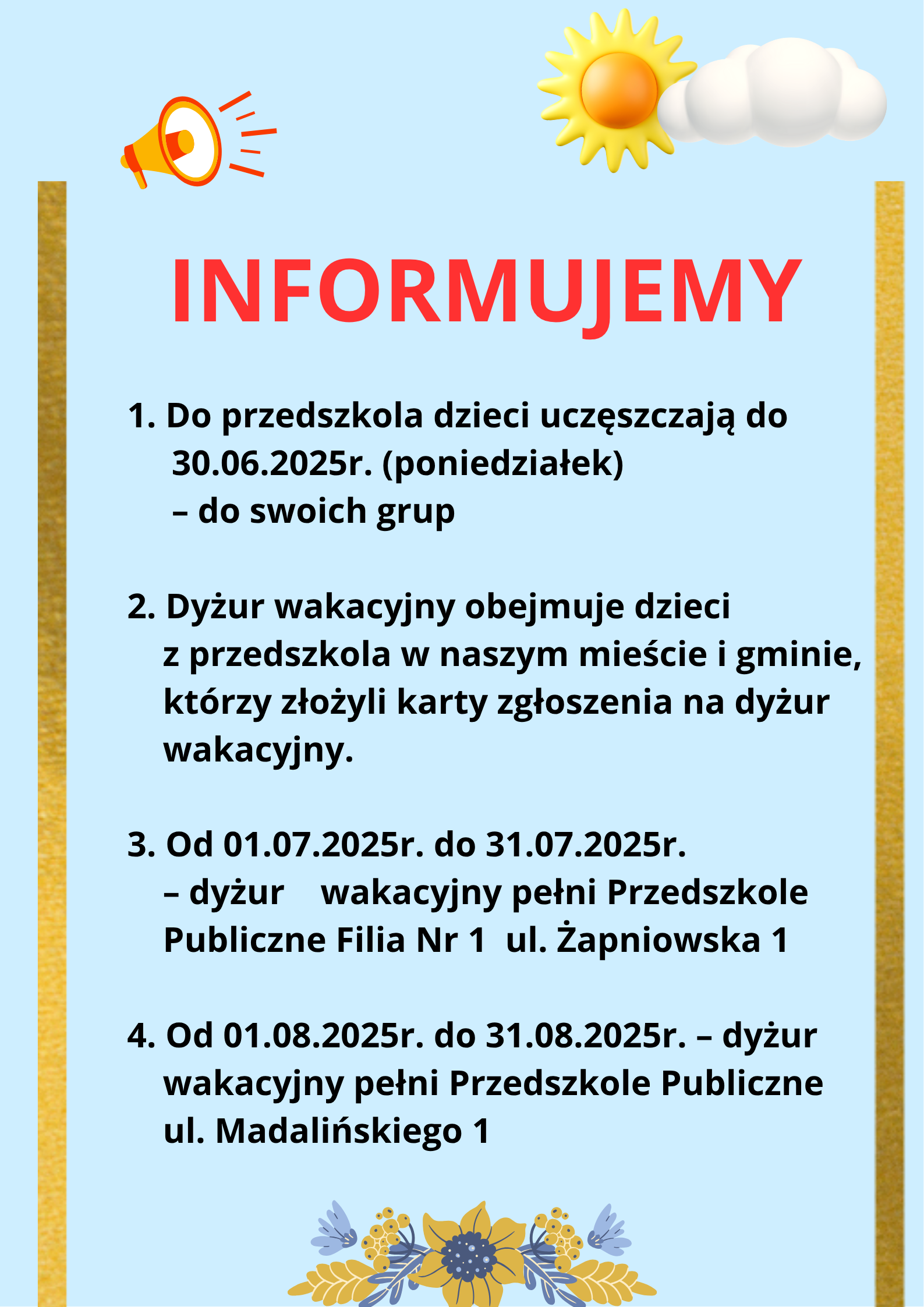 Informujemy 2