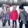 Zimowe zabawy na śniegu