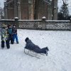 Zimowe zabawy na śniegu