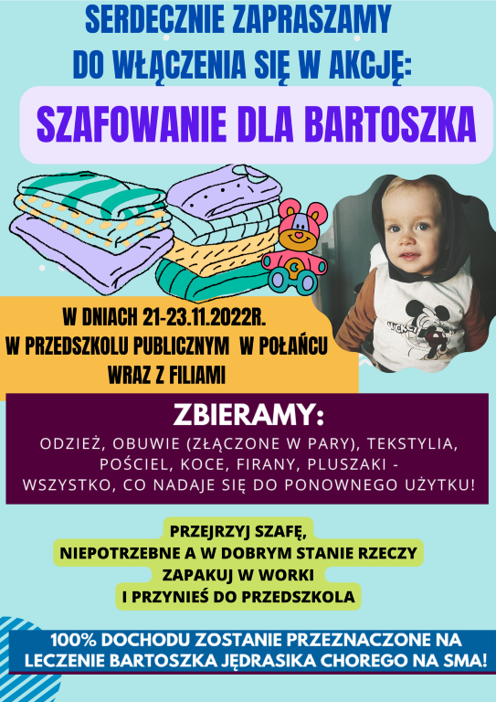 Blue Illustrated Charity Event Poster 2