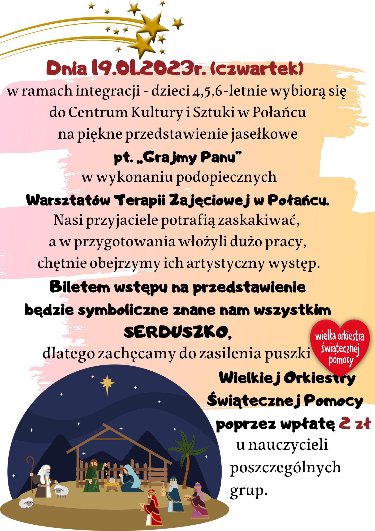 Dnia 19.01.2023r. czwartek Warsztat