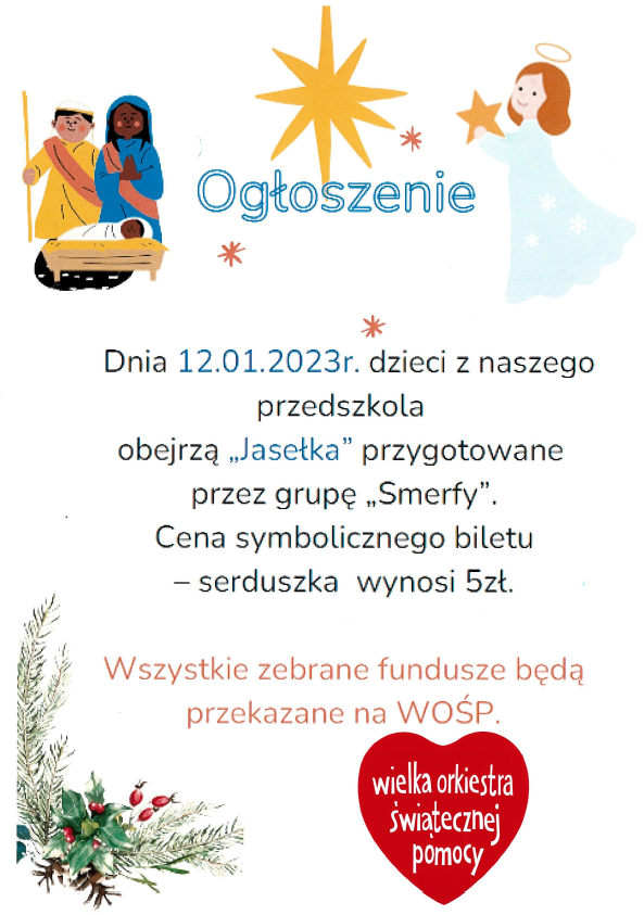 NOWE Jasełka Smerfy