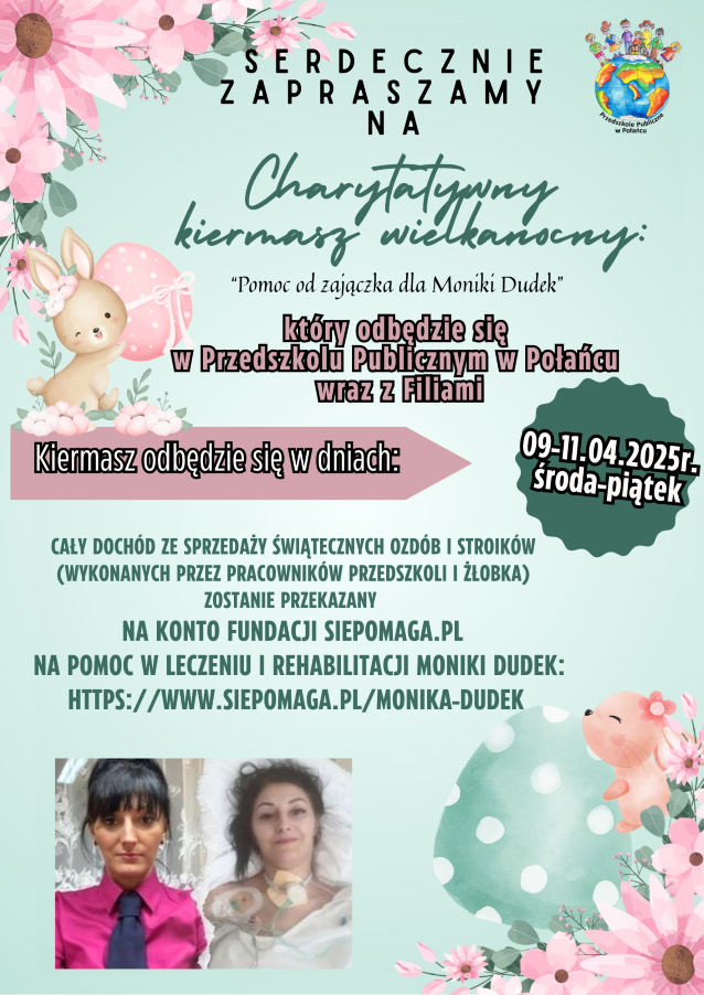 Zielony Akwarela Kiermasz Wielkanocny Plakat 3 Niestandardowy