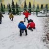 Zabawy na śniegu