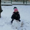 Wesołe zabawy na śniegu