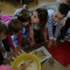 Jeżyki bawią się w paleontologów