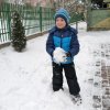 zabawy na śniegu