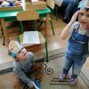 Zabawy Jeżyków z darami Froebla