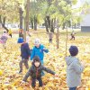 Jesienne zabawy na świeżym powietrzu 