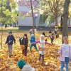 Jesienne zabawy na świeżym powietrzu 